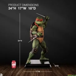 Tortugas Ninja Estatua 1/2 Raphael 86 cm