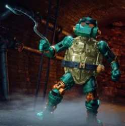 Tortugas Ninja Figura Ultimates Warrior Metalhead Michelangelo 18 cm