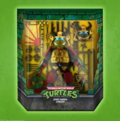 Tortugas Ninja Figura Ultimates Leo the Sewer Samurai 18 cm