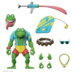 Tortugas Ninja Figura Ultimates Genghis Frog 18 cm