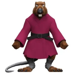 Tortugas Ninja Figura Ultimates Splinter (Flocked) 18 cm