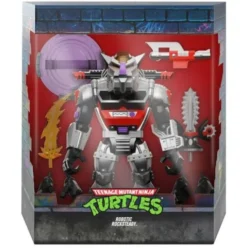 Tortugas Ninja Figura Ultimates Robot Rocksteady 20 cm