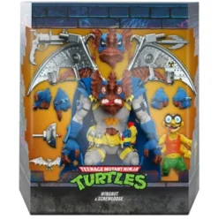 Tortugas Ninja Figura Ultimates Wingnut & Screwloose 18 cm