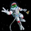 Tortugas Ninja Figura Ultimates Space Cadet Raphael 18 cm