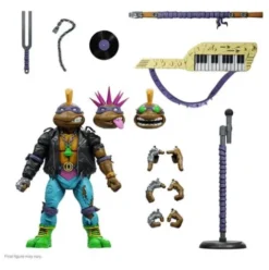 Tortugas Ninja Figura Ultimates Punker Donatello 18 cm