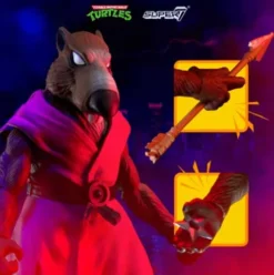 Tortugas Ninja Figura Ultimates Splinter 18 cm