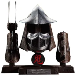 Tortugas Ninja Life-Size conjunto de armadura Shredder (Stainless Steel Edition) 53 cm