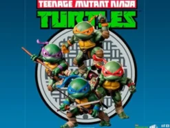 Tortugas Ninja Minifigura Mini Co. PVC Michelangelo 20 cm