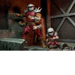 Tortugas Ninja (Mirage Comics) Figura Shredder Clone & Mini Shredder (Deluxe) 18 cm