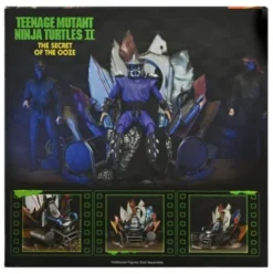 Tortugas Ninja 2: Secret of the Ooze Diorama Shredder’s Throne 27 cm