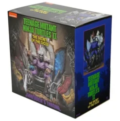 Tortugas Ninja 2: Secret of the Ooze Diorama Shredder’s Throne 27 cm
