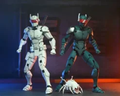 Tortugas Ninja (The Last Ronin) Pack de 2 Figuras Synja Robots 18 cm