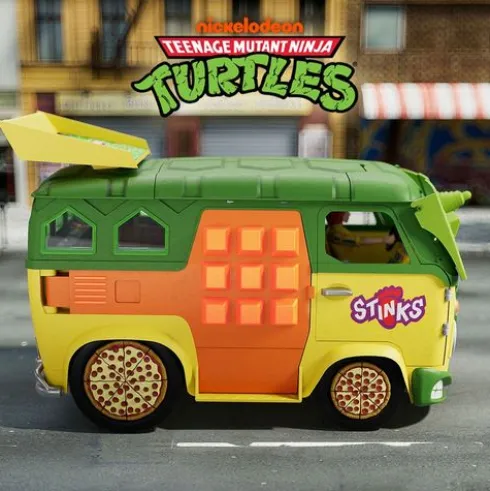 Tortugas Ninja Vehículo Ultimates Party Wagon 51 x 35 cm