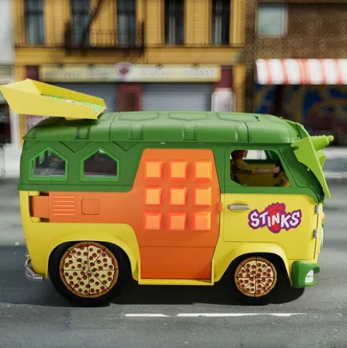 Tortugas Ninja Vehículo Ultimates Party Wagon 51 x 35 cm