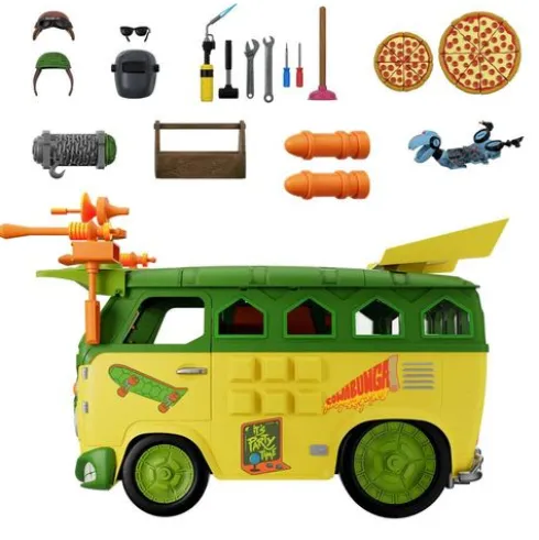 Tortugas Ninja Vehículo Ultimates Party Wagon 51 x 35 cm