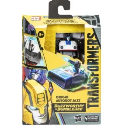 Transformers Buzzworthy Bumblebee Legacy: Evolution Origin Autobot Jazz