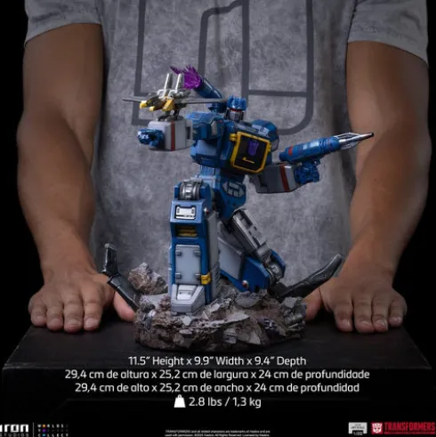 Transformers Estatua 1/20 Demi Scale Soundwave 29 cm