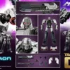 Transformers Figura MDLX Megatron/D16 16 cm