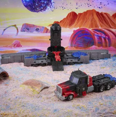 Transformers Generations Legacy Series Leader G2 Universe Laser Optimus Prime