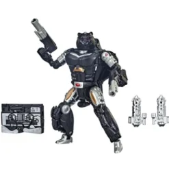 Transformers Generations War for Cybertron Deluxe Covert Agent Ravage and Micromaster Decepticons Forever Ravage