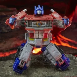 Transformers Generations War for Cybertron: Kingdom Leader WFC-K11 Optimus Prime)