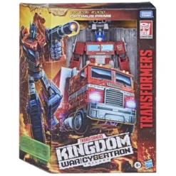 Transformers Generations War for Cybertron: Kingdom Leader WFC-K11 Optimus Prime)