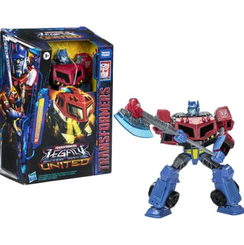 Transformers Legacy United Voyager Class Animated Universe Optimus Prime
