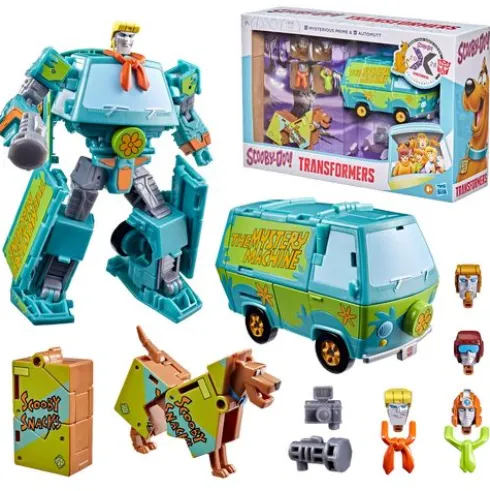 Transformers Scooby Doo Mysterious Prime & Automutt