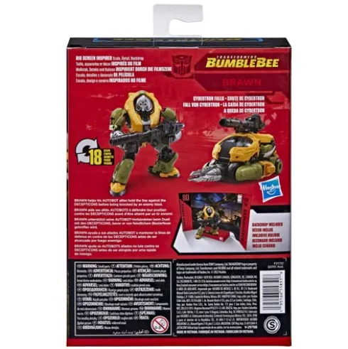 Transformers Studio Series 80 Deluxe Transformers: Bumblebee Brawn