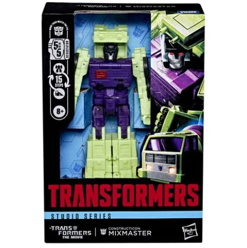 Transformers Studio Series Voyager Class The Transformers: The Movie Constructicon Mixmaster