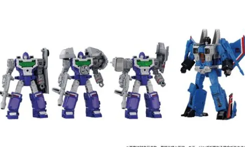 Transformers Takara Tomy Dramatic Capture Series Decepticons Part 1