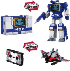 Transformers Takara Tomy MPG-19 Soundwave and Condor (Laserbeak)