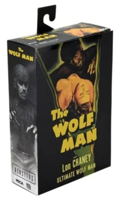 Universal Monsters Figura Ultimate The Wolf Man (Black & White) 18 cm