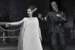 Universal Monsters Pack de 2 Figuras La novia de Frankenstein 90th Anniversary The Monster & His Mate (B&W) 18 cm
