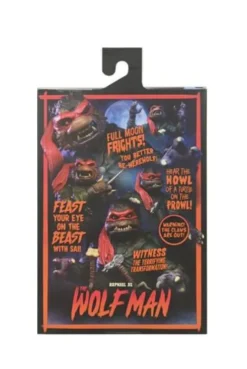 Universal Monsters x Teenage Mutant Ninja Turtles Figura Ultimate Raphael as The Wolfman 18 cm