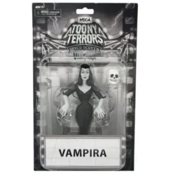 Vampira Toony Terrors Figura Vampira Silver Screen Edition 15 cm