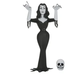 Vampira Toony Terrors Figura Vampira Silver Screen Edition 15 cm
