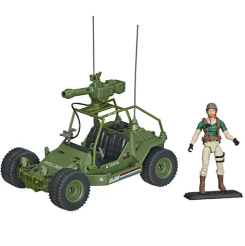 Vehículo GI Joe A.W.E. Striker y Crankcase Retro Collection Hasbro