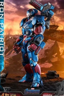 Vengadores: Endgame Figura Movie Masterpiece Series Diecast 1/6 Iron Patriot 32 cm