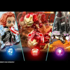 Vengadores: Infinity War Minifigura con luz y sonido CosRider Thanos 14 cm
