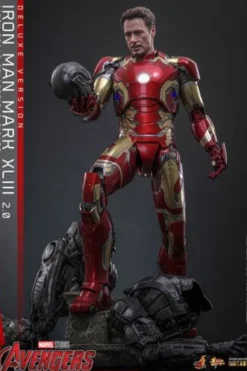 Vengadores: La era de Ultrón Figura Movie Masterpiece Diecast 1/6 Iron Man Mark XLIII (2.0) (Deluxe Version) 32 cm