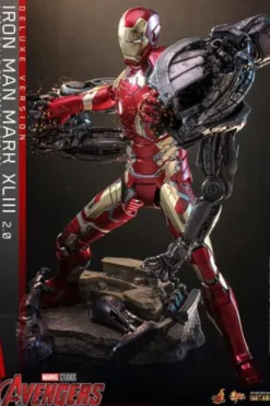 Vengadores: La era de Ultrón Figura Movie Masterpiece Diecast 1/6 Iron Man Mark XLIII (2.0) (Deluxe Version) 32 cm