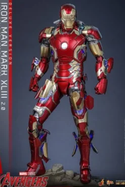 Vengadores: La era de Ultrón Figura Movie Masterpiece Diecast 1/6 Iron Man Mark XLIII (2.0) (Deluxe Version) 32 cm