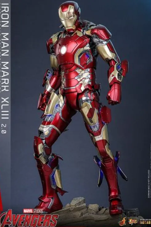 Vengadores: La era de Ultrón Figura Movie Masterpiece Diecast 1/6 Iron Man Mark XLIII (2.0) 32 cm