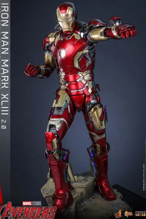 Vengadores: La era de Ultrón Figura Movie Masterpiece Diecast 1/6 Iron Man Mark XLIII (2.0) 32 cm