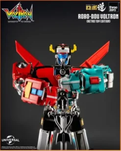Voltron: Defender of the Universe Figura Robo-Dou Voltron Retro Toy Edition 27 cm