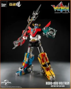 Voltron: Defender of the Universe Figura Robo-Dou Voltron Retro Toy Edition 27 cm