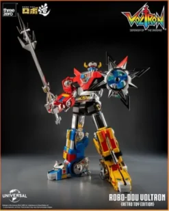 Voltron: Defender of the Universe Figura Robo-Dou Voltron Retro Toy Edition 27 cm