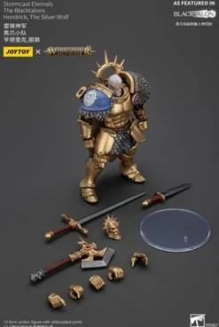 Warhammer Age of Sigmar Actionfigur Stormcast Eternals The Blacktalons Hendrick The Silver Wolf 20 cm