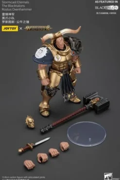 Warhammer Age of Sigmar Actionfigur Stormcast Eternals The Blacktalons Rostus Oxen hammer 20 cm